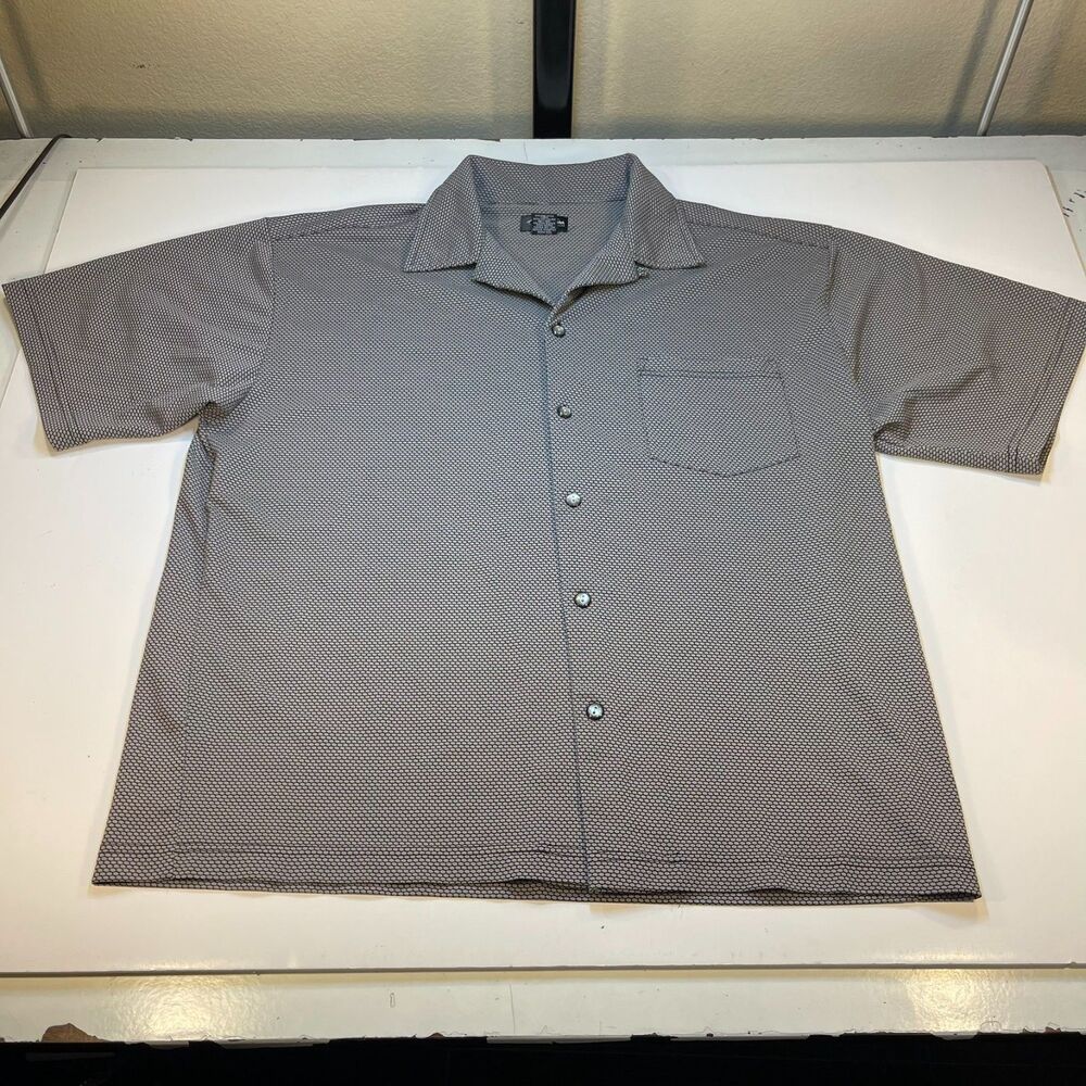 Vintage Y2K 1990s KUSTOM Retro Rockabilly Kramer Shirt Sz Mens L